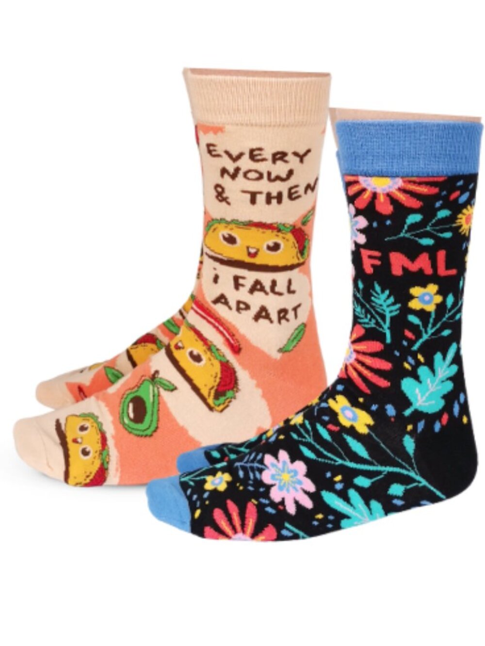 Women's Uptown Sox Crew Sock Bundle | Fun Day Patterns | Mix & Match | NWT